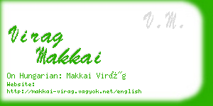 virag makkai business card